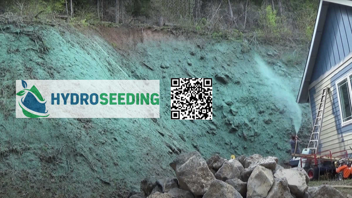 Slope Stabilisation With Hydroseeding